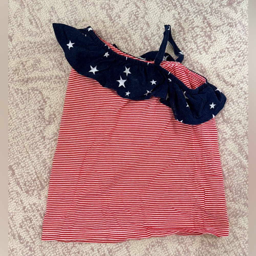 Carter's Red and Blue Striped Dress